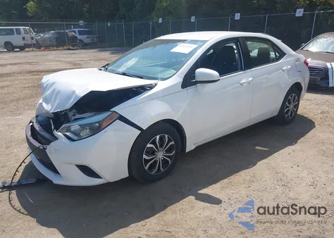 2014 Toyota Corolla L from USA, damaged, VIN 2T1BURHE3EC135231